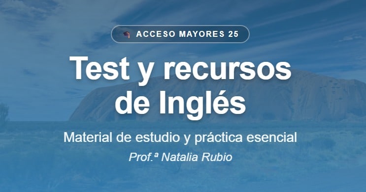 Inglés acceso 25 Inglés acceso 25