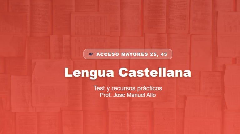 lengua castellana acceso 25 lengua castellana acceso 25